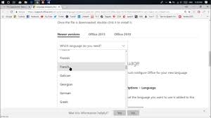 109 Commen Changer La Langue De Microsoft Office 2016 Youtube