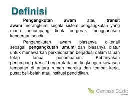 Kami dijanjikan perkhidmatan bas awam yang cekap di putrajaya namun apa yang berlaku adalah sebaliknya. Maksud Sistem Pengangkutan Awam Weeepsa