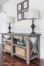 I Love Me A Good Console Table So Much That We Have Two In Our House One Resides In Our Entryway And The Other Serves A Rustic Furniture Furniture Home Decor