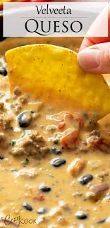 Velveeta Queso Dip In 2020 Velveeta Queso Queso Dip Velveeta Mexican Food Recipes