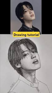 sketch #drawingtutorial #loomismethod #btsjimin #jimin