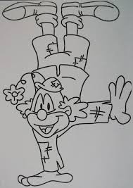 Inkleuren Mooi Mooi Inkleuren Clown Basteln Vorlage Ausmalbilder Ausmalen
