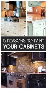 5 Reasons To Paint Your Kitchen Cabinets Painted Furniture Ideas Old Kitchen Cabinets Home Kitchens Kitchen Redo