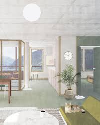 Svnm Residence Brigerberg Hic Arquitectura Architecture Collage Architecture Drawing Presentation Conceptual Architecture