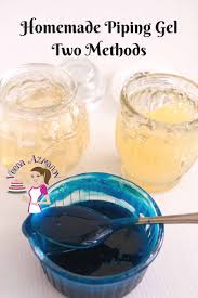 Homemade Piping Gel Recipe Two Methods Veena Azmanov