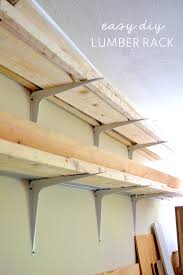 See more ideas about diy shelves, shelf brackets, diy shelf brackets. Cheap And Easy Diy Lumber Rack Ugly Duckling House