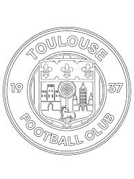 Toulouse fc vector logo in eps vector format for adobe illustrator, corel draw and others vector editors (win/mac/linux). Toulouse Fc Coloring Page 1001coloring Com