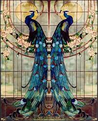 Snapchat Shot Maybe Stained Glass Art Peacock Art Glass Art