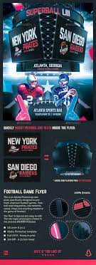 American Football Superball Flyer College Match Template Super Bowl Party Invitations American Football Party Invite Template