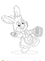 Alors, prépare tes feutres, imprime le dessin de ton choix et c'est parti pour le colorier ! Coloriage Lapins De Paques Sur Hugolescargot Com