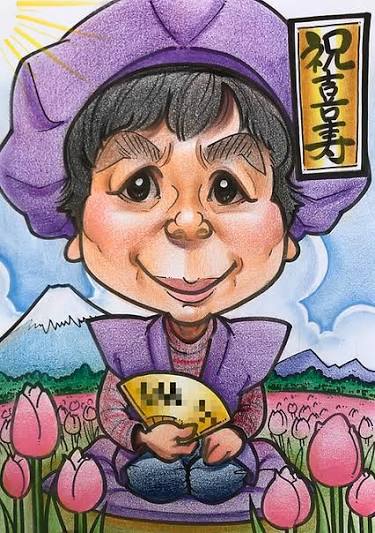 富士山に一番近い似顔絵屋 似顔絵作品