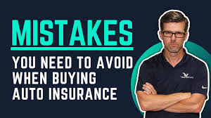 Mistakes You Need To Avoid When Buying Auto Insurance - Reed Insurance