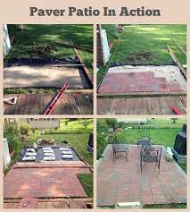 Installing This Bad Boy In Our Backyard Need A New Place To Drink Wine For Fall And Spring And Summer Paver Patio Backyard Patio