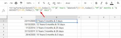 If you are using us localization settings and you try to enter a uk date format dd/mm/yyyy then if you enter datevalue(25/1/2013) you will get the #value! Google Sheets Formula To Calculate Age From Birthday