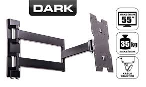 32 inç ve üzeri büyüklükteki televizyon satın alma işlemlerinde ise teknosa tv duvar askı aparatı ve televizyon montajı hizmeti vermektedir. Dark Dk Ac Vt30 23 55 Hareketli Duvar Tv Aski Aparati Fiyati