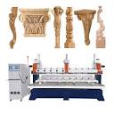 Multi Head 5 Axis 3D CNC Milling Wood Carving Machine - China Wood ...