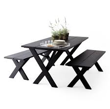 Updated Picnic Table Painted Picnic Tables Painted Garden Furniture Black Painted Furniture