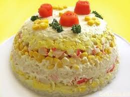 салаты на день рождение простые и вкусные с фото Samyj Vkusnyj Salat Iz Krabovyh Palochek Poshagovyj Recept S Foto Avtor Recepta Olga Nikitina Recept Eda Na Rozhdestvo Risovye Lepeshki Krabovye Palochki