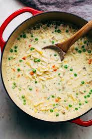 It freezes well for at least 2 months. Creamy Cozy Chicken Pot Pie Soup Recipe Little Spice Jar