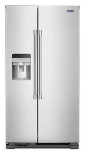 Customers have loved how quickly. Fingerprint Resistant Stainless Steel 36 Inch Wide Side By Side Refrigerator With Exterior Ice And Water Dispenser 25 Cu Ft Mss25c4mgz Maytag