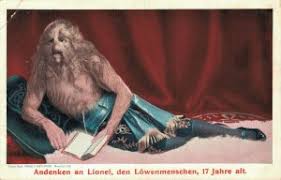 The name of the cliff is derived from a combination of hohlenstein meaning hollow rock and stadel meaning barn. Lionel Der Lowenmensch Lion Man Freakshow Stephan Bibrowski 06 26 Hippostcard