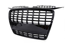 S3 Style Blackout Mesh Style Grille Audi A3 2006 08 Audi Audi A3 Performance Parts