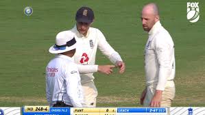 Ind vs eng, 1st test, england tour of india, 2021. Cricket 2021 India Vs England Test Series Third Umpire Video Jack Leach Drs Highlights Scores Fox Sports