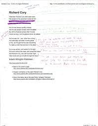 A Retail Life After The Mfa Analysis Of Richard Cory By Edwin Arlington Robinson Edwin Arlington Robinson Poem Analysis Richard