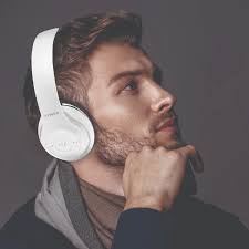 Fisher Peak Wireless Headphones, White (FBHP382W)