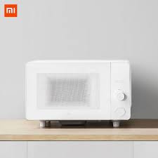 The new sharp microwave is smaller than my old one and i show the difference in size. Xiaomi Mi Mijia Mwblxe1acm Multifunctional Microwave Oven 700w 20l Microwave Smart Xiaoai App Remote Control 60s Rapid Ovens Aliexpress