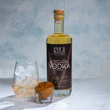 Salted Caramel Vodka Liqueur With Wild Flower Seeds By Amazing Gifts Fox S Kiln Distillery Notonthehighstreet Com
