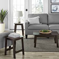 Coffee table & 2 end tables. Mainstays Pilson 3 Piece Coffee Table And End Table Set Espresso Finish Walmart Com Walmart Com