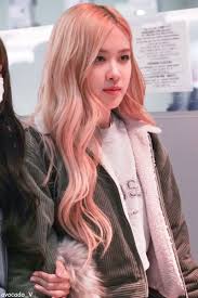 Avocado V On Twitter In 2020 Rose Pink Hair Rose Hair Long Hair Styles