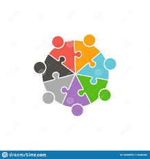 Illustration About Teamwork People Circle In Puzzle Business Concept Illustration Of Icon Illustration Connect 142 Puzzle Logo Puzzle Pieces Support Logo