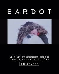 * BARDOT : une icône et une pionnière, Le 3 décembre prochain, découvrez le  portrait bouleversant de Brigitte Bardot, star mondiale du cinéma et de la  chanson, qui a tout quitté au sommet de sa gloire ...