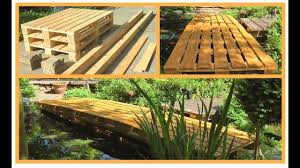 Die brücke verbindet den alten und neuen teil des forstbotanischen gartens in tharandt, sie überquert dabei den fazit: Teichbrucke Aus Europaletten Stabil Einfach Sehr Kostengunstig Und Schnell Selber Bauen Youtube