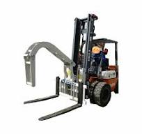 Hydraulic Steel Pipe Clamp - Forklift Attachment for Round Pipe/Timber Log  Handling | Heavy-Duty