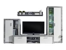 Manch einer möchte auf dieses leistungsmerkmal verzichten, der andere erfreut sich herrlich daran. Kryspol Wohnwand Bono Anbauwand Wohnzimmer Set Modern Design Beton Weiss Mit Weisser Led Beleuchtung Amazon De Kuche Haus Wohnzimmer Set Wohnwand Wohnen