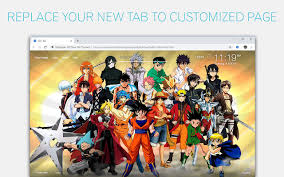 Free download collection of anime wallpapers for your desktop and mobile. Anime Wallpapers Hd New Tab By Freeaddon Com