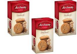 Description delicately topped with icing, these oatmeal cookies are crispy and delicious. Pack Of 3 Archway Classics Cookies Soft Oatmeal 9 5 Oz Amazon Com Grocery Gourmet Food