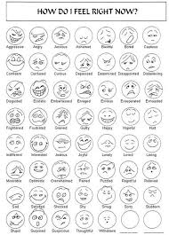 38 Matter Of Fact Feelings Chart For Adults Pdf