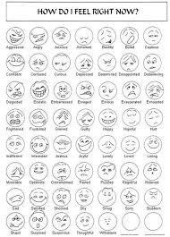 38 matter of fact feelings chart for adults pdf