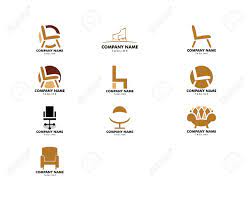 A great experience working on this one :) Set Of Furniture Chair Company Logo Royalty Free Cliparts Vectors And Stock Illustration Image 119512450