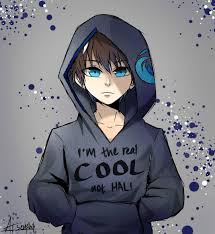 Taka On Instagram I M The Real Cool Not Hali Said Ice Too Lazy To Make Clean Lineart Inhale I Dunno Which One Is Better So I Pos Di 2020 Gambar Latar