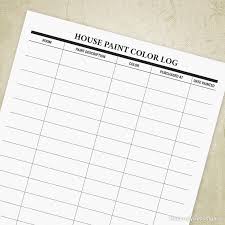 We did not find results for: House Paint Color Log Printable Form Home Maintenance Etsy Paint Colors For Home Paint Colors House Painting