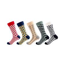 Hss Happy Socks Mens Funny Socks High Quality Cotton Men