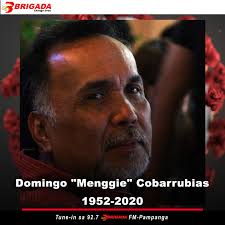 BREAKING: Aktor na si Domingo "Menggie" Cobarrubias (68), pumanaw na  kaninang pasado alas otso ng umaga dahil sa komplikasyon sa Pneumonia.  Inaantay pa ng pamilya nito ang resulta ng test kung positive