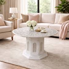 Marble coffee table