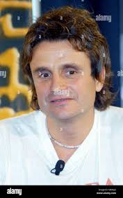 Nacho Cano during the Press conference for the Sabera Foundation Launch in  the USA at the CAA (Creative Artist Agency) in Los Angeles. October 10,  2002. CanoNacho037 Red Carpet Event, Vertical, USA,