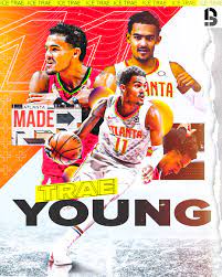 Trae young (ice trae) atlanta hawks onesie. Trae Young Ice Trae Nba Artwork On Behance
